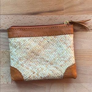 Authentic Indonesian woven clutch
